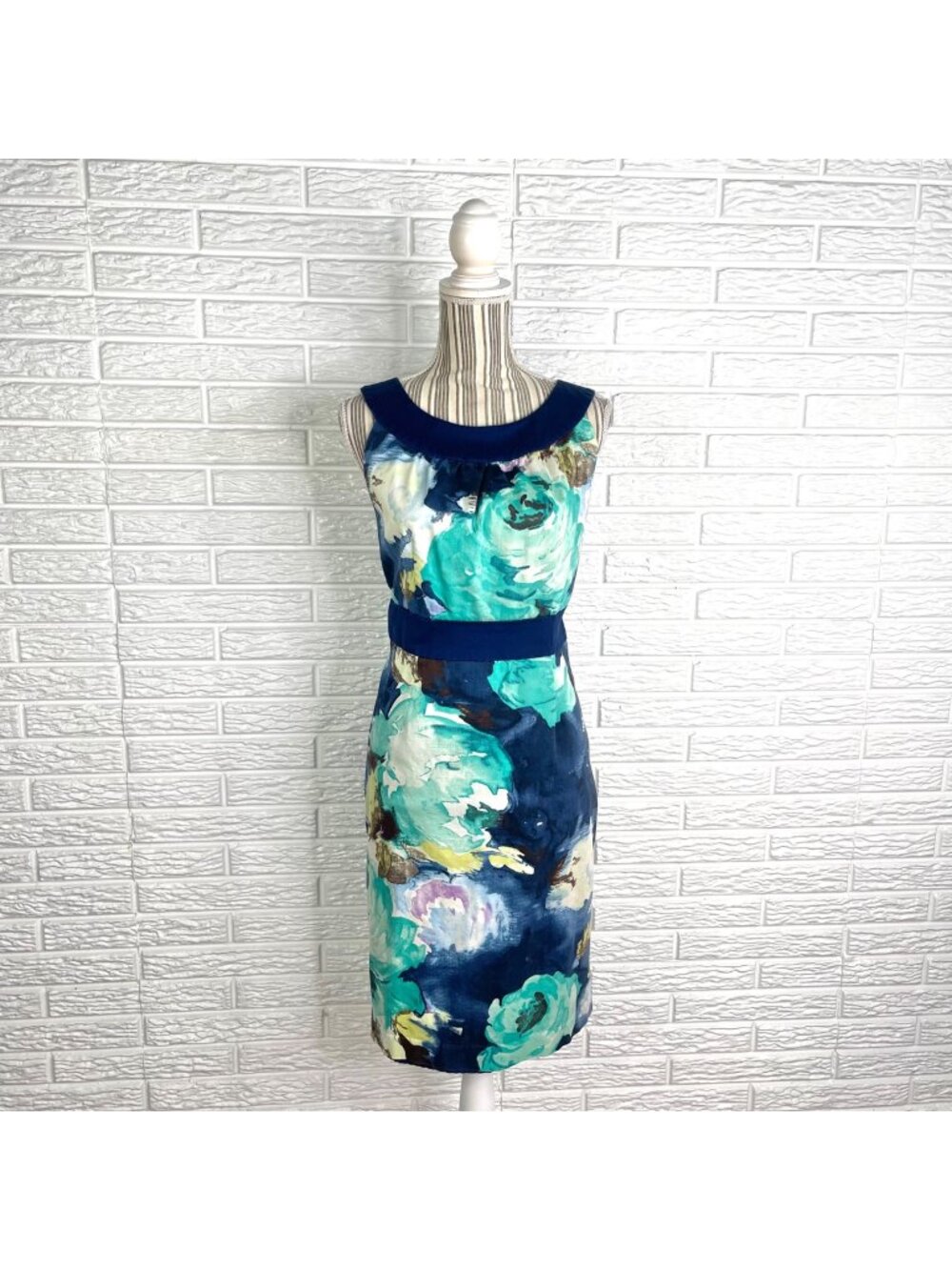 Merona Floral Sleeveless Knee Length Dress Size 14